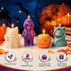 Pumpkin candle mold