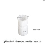 Geometric Cylinder Candle Silicone Mold