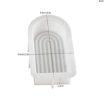 Silicone Resin Mold Geometric Arch Candle Craft