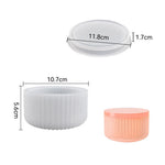 DIY Silicone Mold for Candle Cups and Storage Jars
