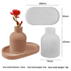 Versatile Silicone Mold for Epoxy Resin Gypsum Cement DIY Round Storage Cup Candle Holder Vase