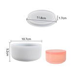 DIY Silicone Mold for Candle Cups and Storage Jars