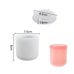 DIY Silicone Mold for Candle Cups and Storage Jars