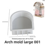 Silicone Resin Mold Geometric Arch Candle Craft